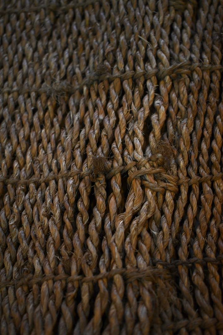 古道具　襤褸　網　籠　民藝　ブロカント　明治　french 古道具坂田