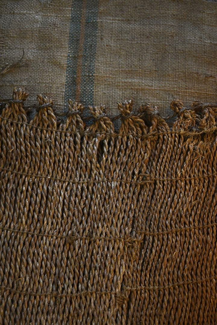 古道具　襤褸　網　籠　民藝　ブロカント　明治　french 古道具坂田