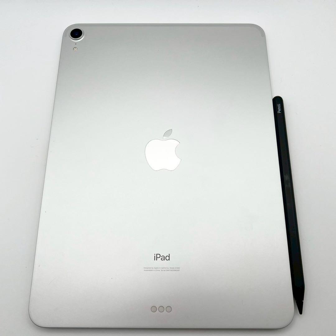 【動作品】iPad Pro 11インチ 512GB シルバー ペン付き