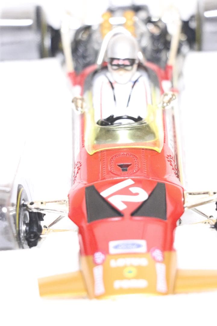 Quartzo１/１８ ロータス４９Ｂ　１９６８マリオ・アンドレッティ　中古品