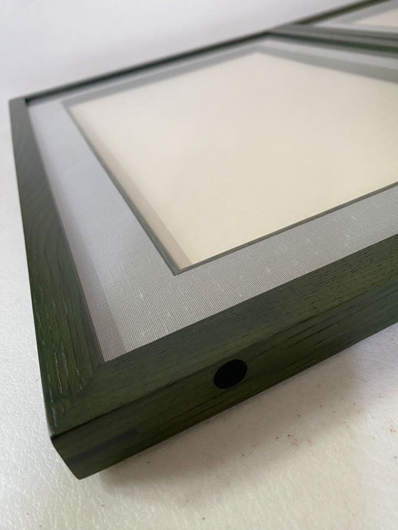 二曲　屏風　書道　額縁　高級