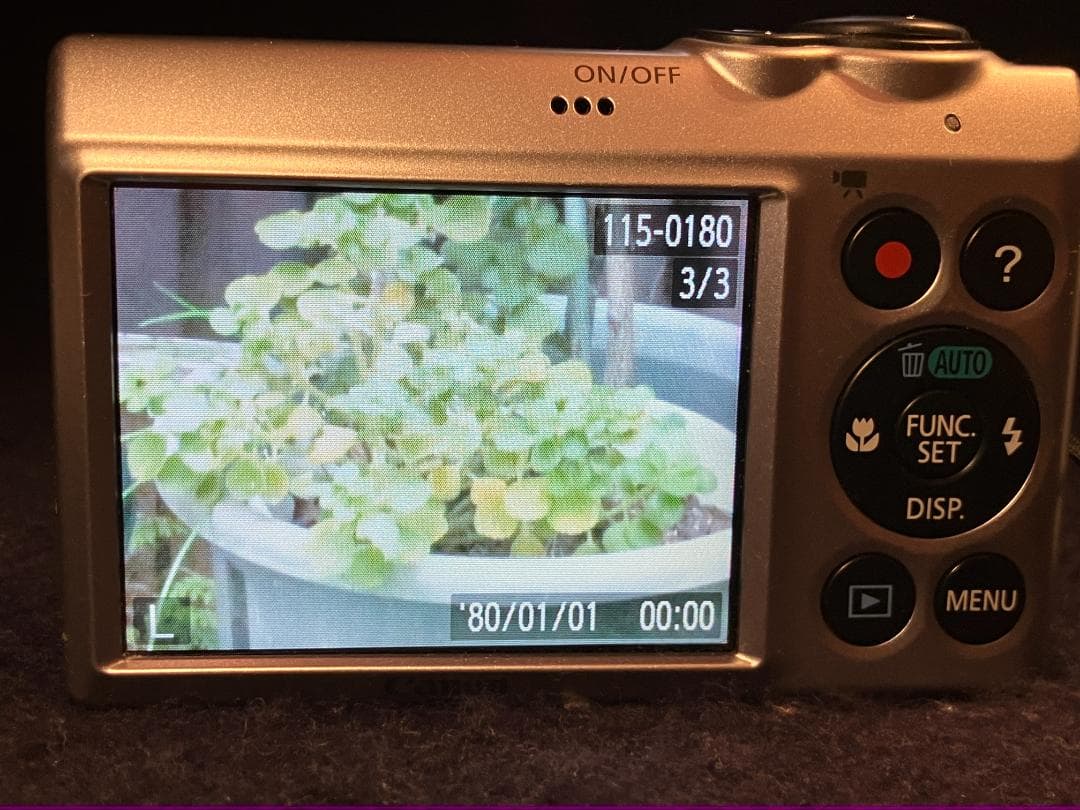 ★【中古】キャノンデジカメPowerShot A810 単三電池駆動　動作確認★