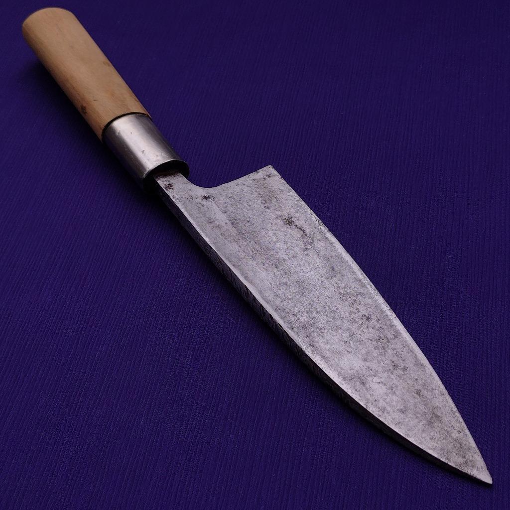 出刃包丁 ヤマカ 特製 刃長約165㎜ 片刃 庖丁 刃物 日本製　《0373》