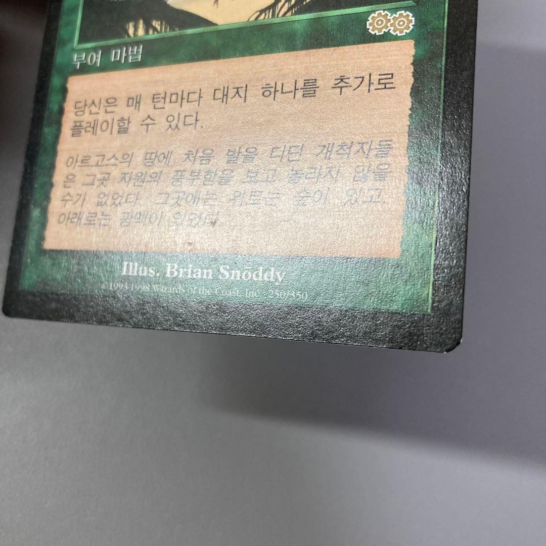 MTG USG 踏査 韓国語 ハングル 1枚 ②