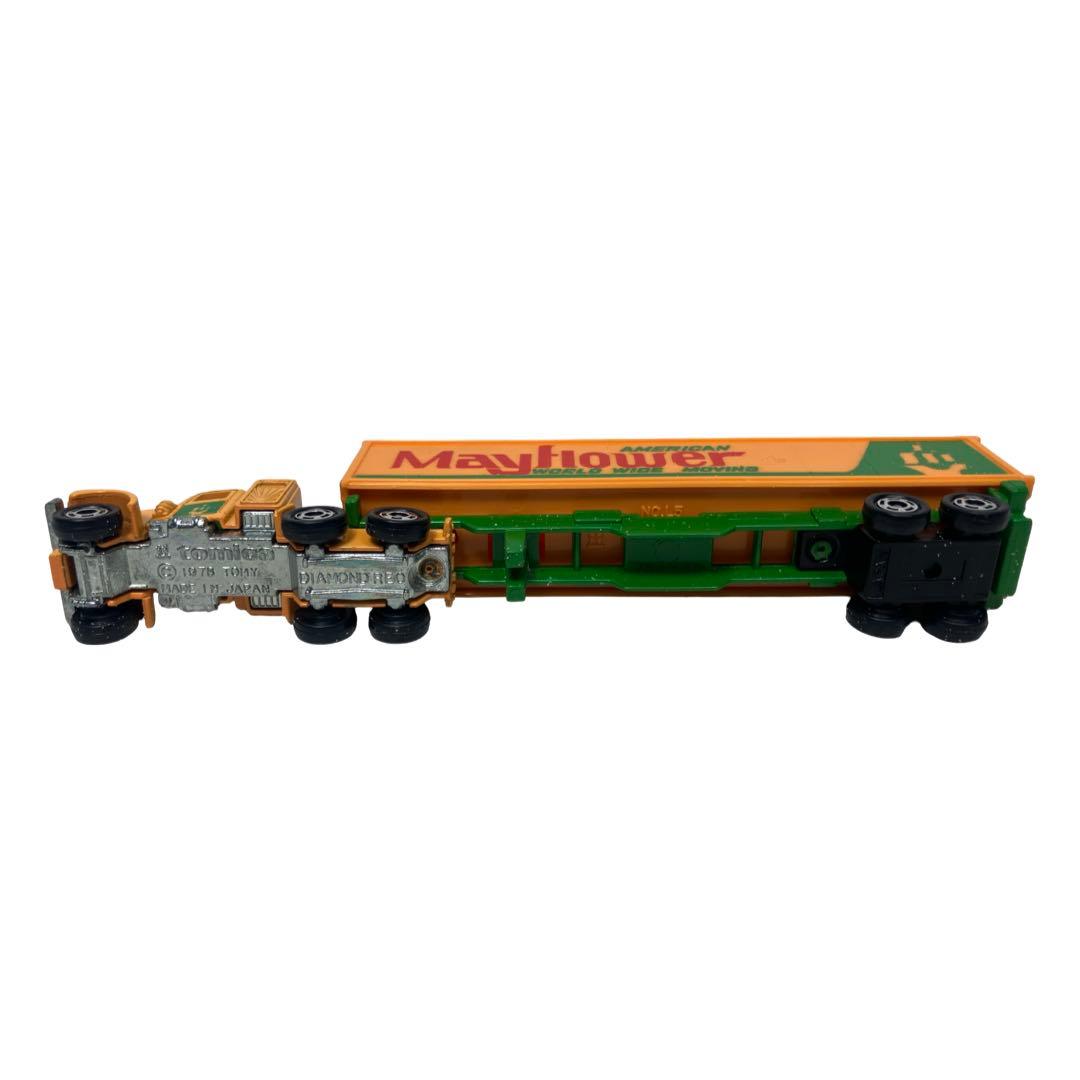 箱付きトミカ L7 Mayflowerトレーラー TOMICA ダイヤモンドレオ