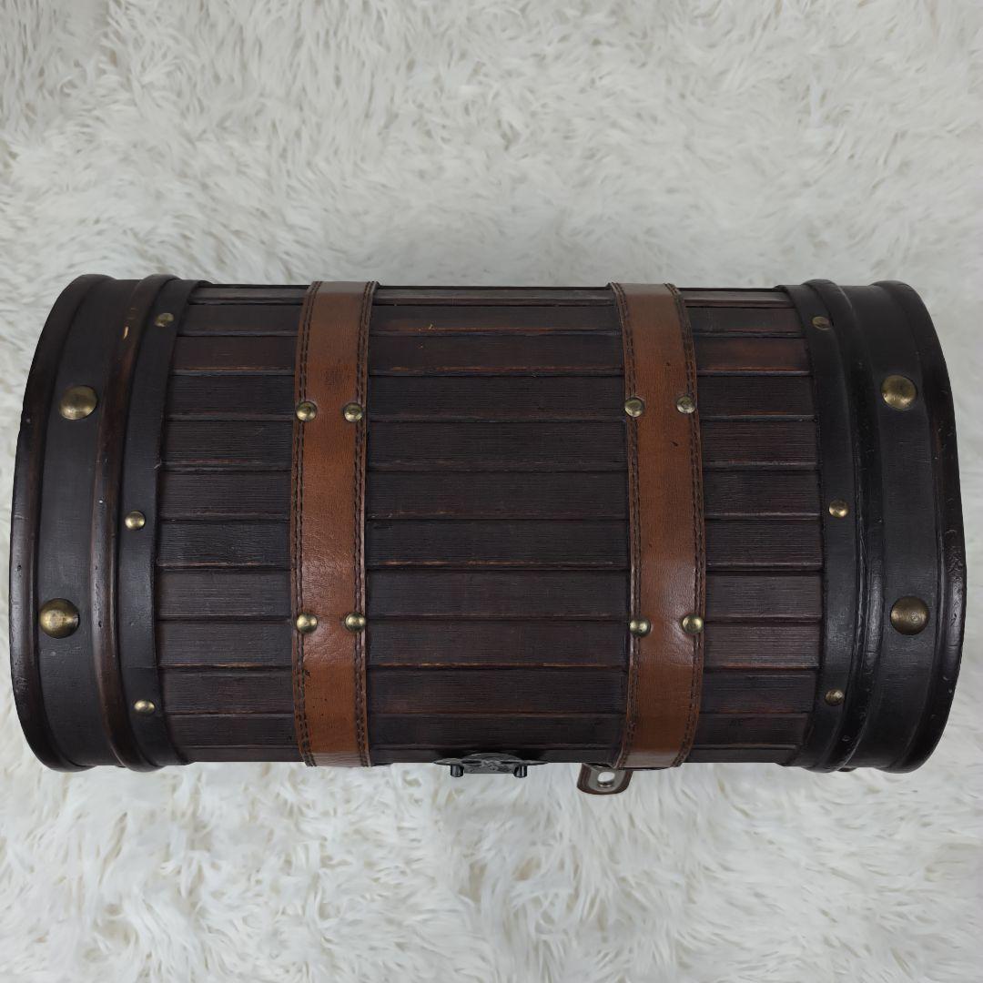 ✨希少✨ ビーカンパニー 木製宝箱 木箱 アンティーク レトロ 茶色