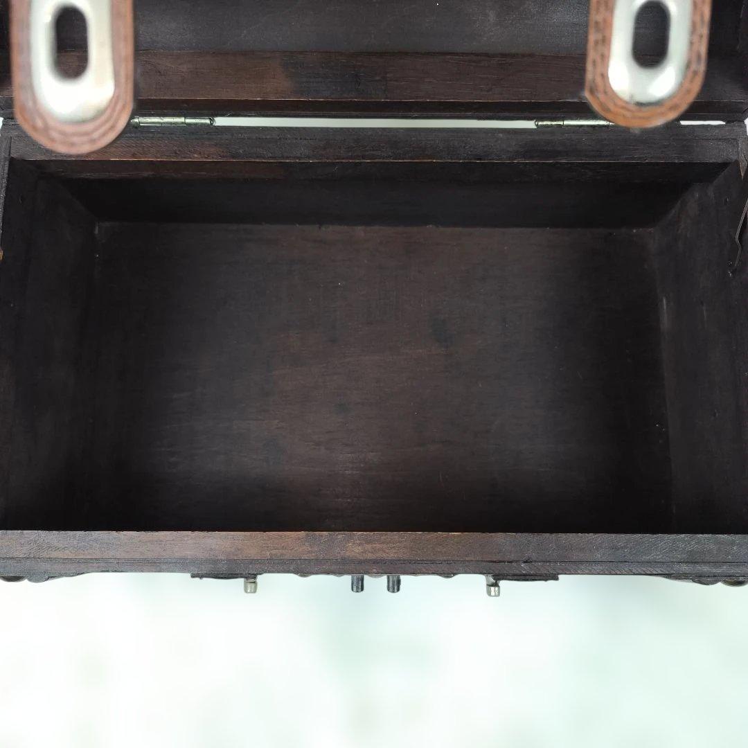 ✨希少✨ ビーカンパニー 木製宝箱 木箱 アンティーク レトロ 茶色