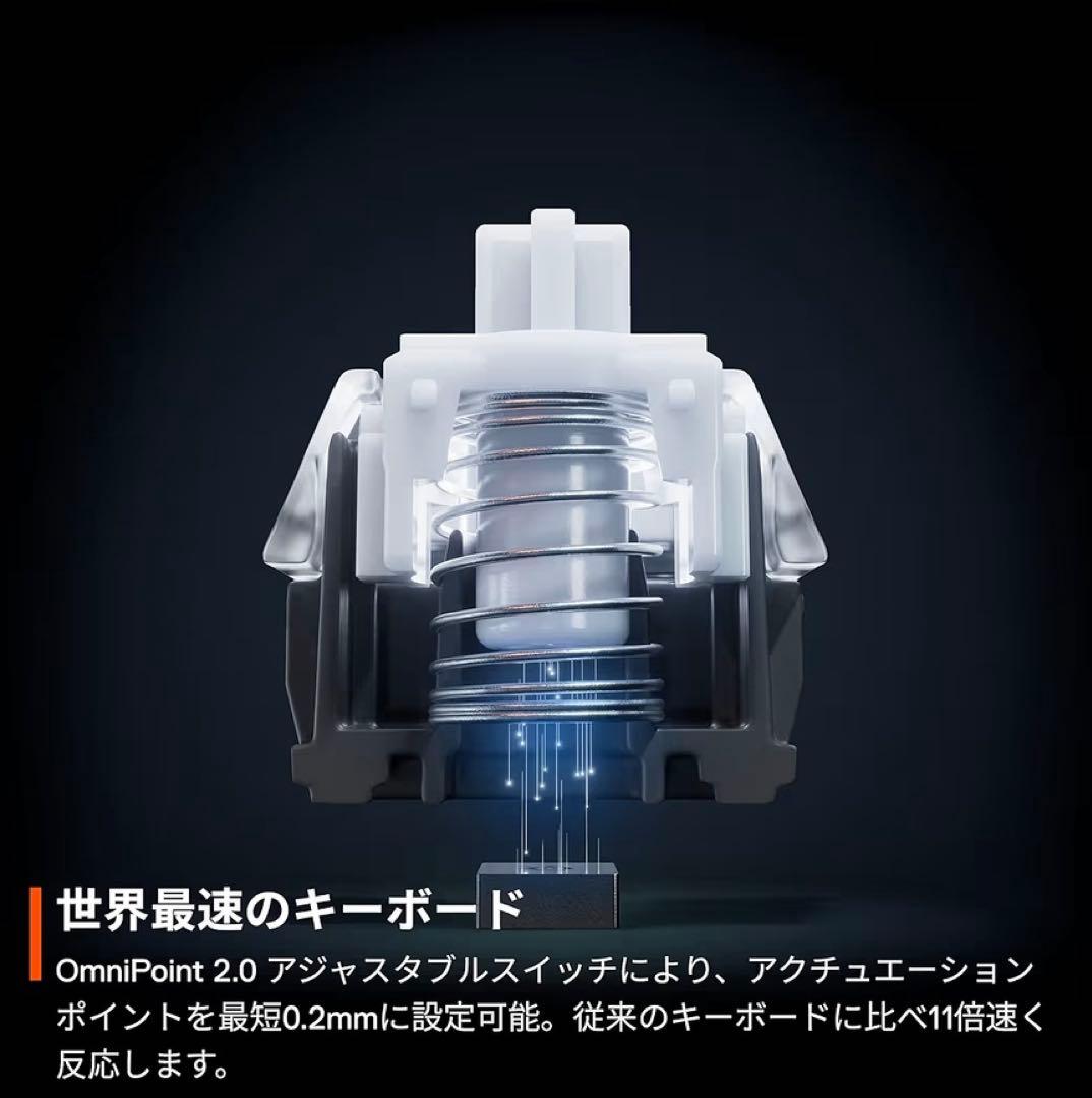 【50%割引】SteelSeries APEX プロミニ ゲーミングキーボード