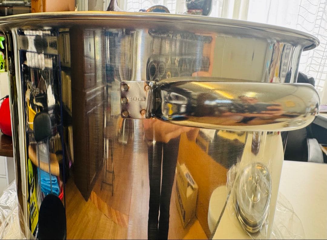 新品 18-8 ステンレス 寸胴鍋 30cm｜21L｜日本製｜業務用 鍋