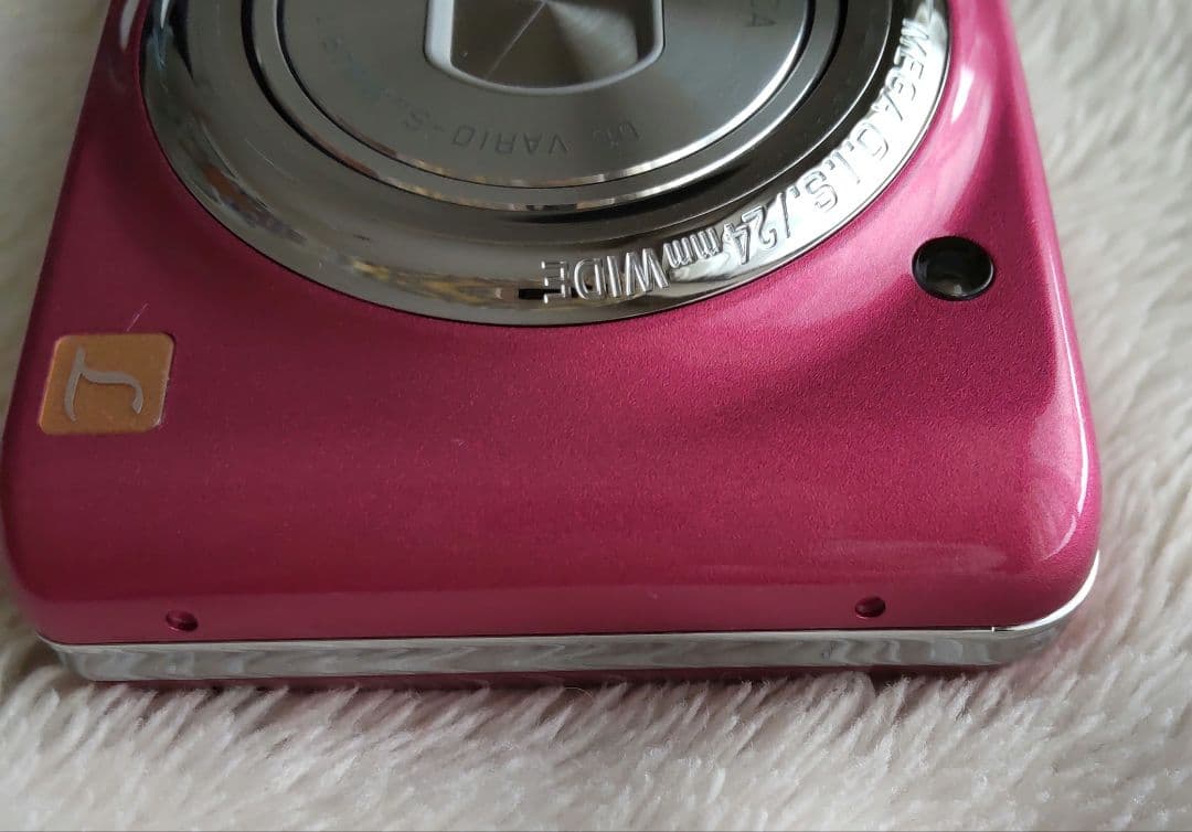 【美品】Panasonic LUMIX DMC-FX77 ピンク デジカメ箱付き