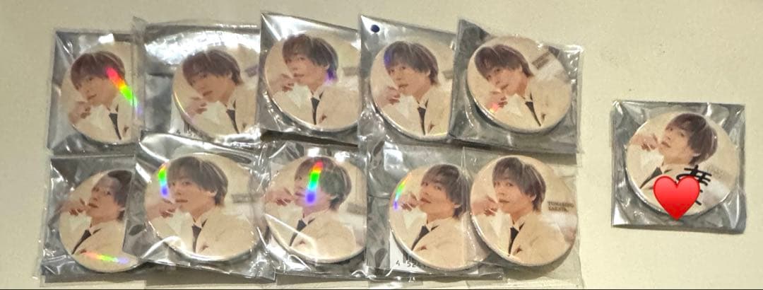 浦島坂田船 坂田 缶バッジ 実写