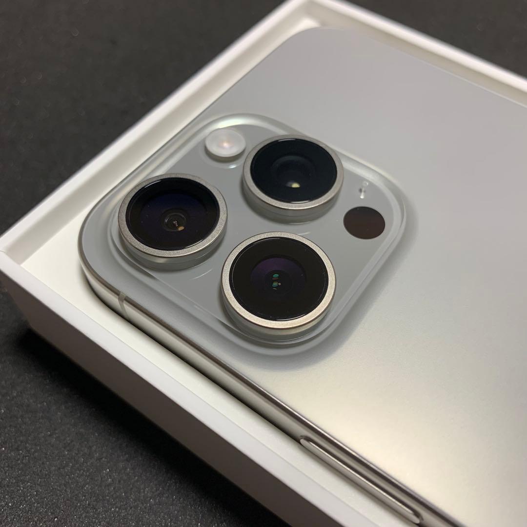 iPhone 15 pro max 1TB ナチュラルチタニウム 保証有り