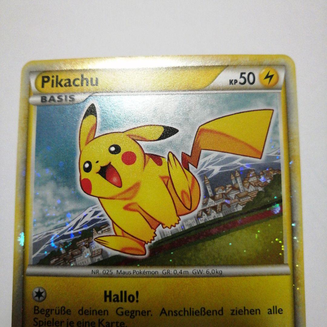 ポケモンカード　ピカチュウ　ドイツ　プロモ　ピカチュウワールド