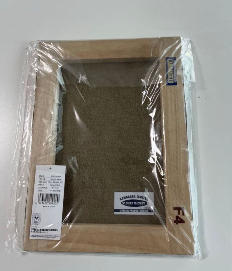 新品 サーフミッキー SURF MICKEY WALL CANVAS ART