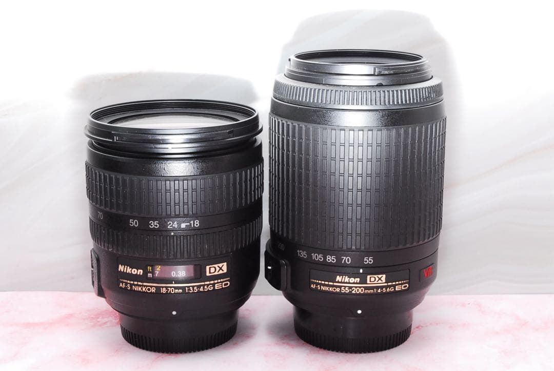 スマホ転送OK★Nikon D5000★一眼レフ★軽量&コンパクト★Wレンズ