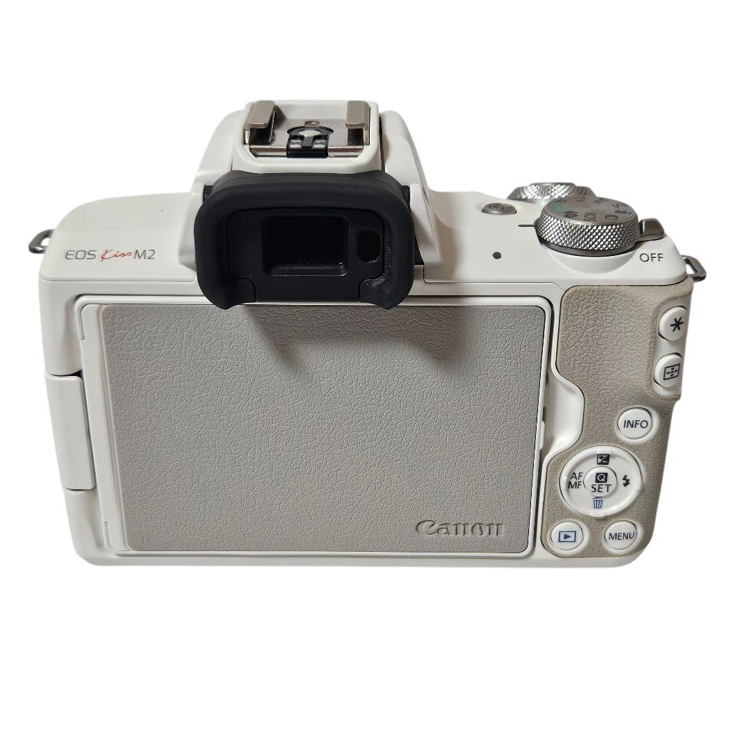 Canon ミラーレス一眼カメラ EOS Kiss M2 レンズキット