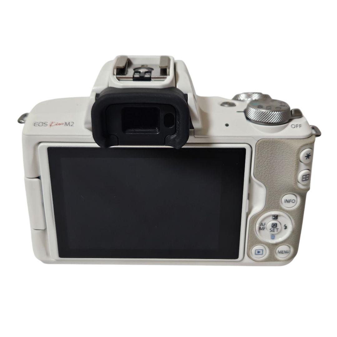 Canon ミラーレス一眼カメラ EOS Kiss M2 レンズキット