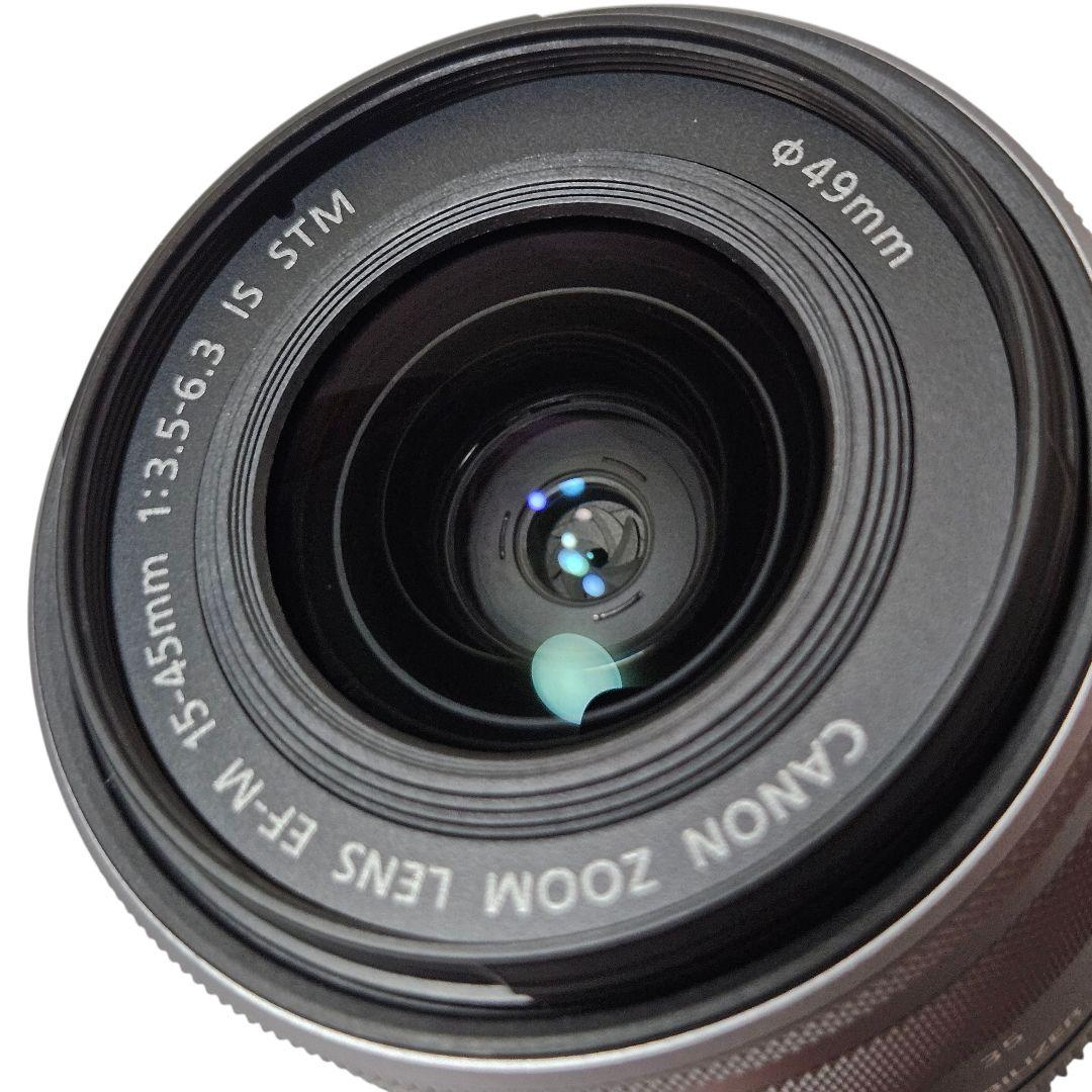 Canon ミラーレス一眼カメラ EOS Kiss M2 レンズキット