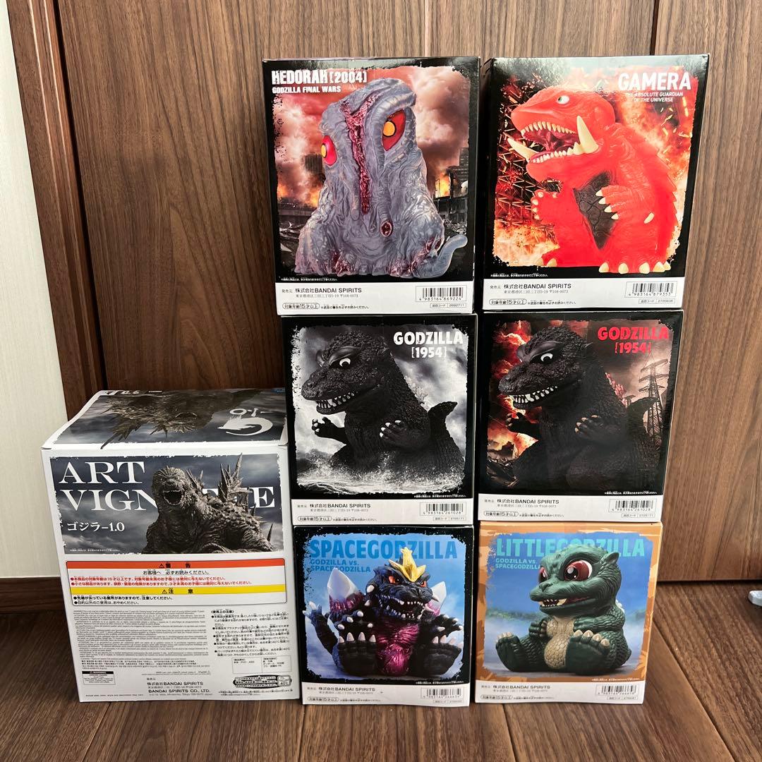 鎮座獣　ゴジラ　ガメラ　ヘドラ　リトルゴジラ　スペースゴジラ　まとめ売り