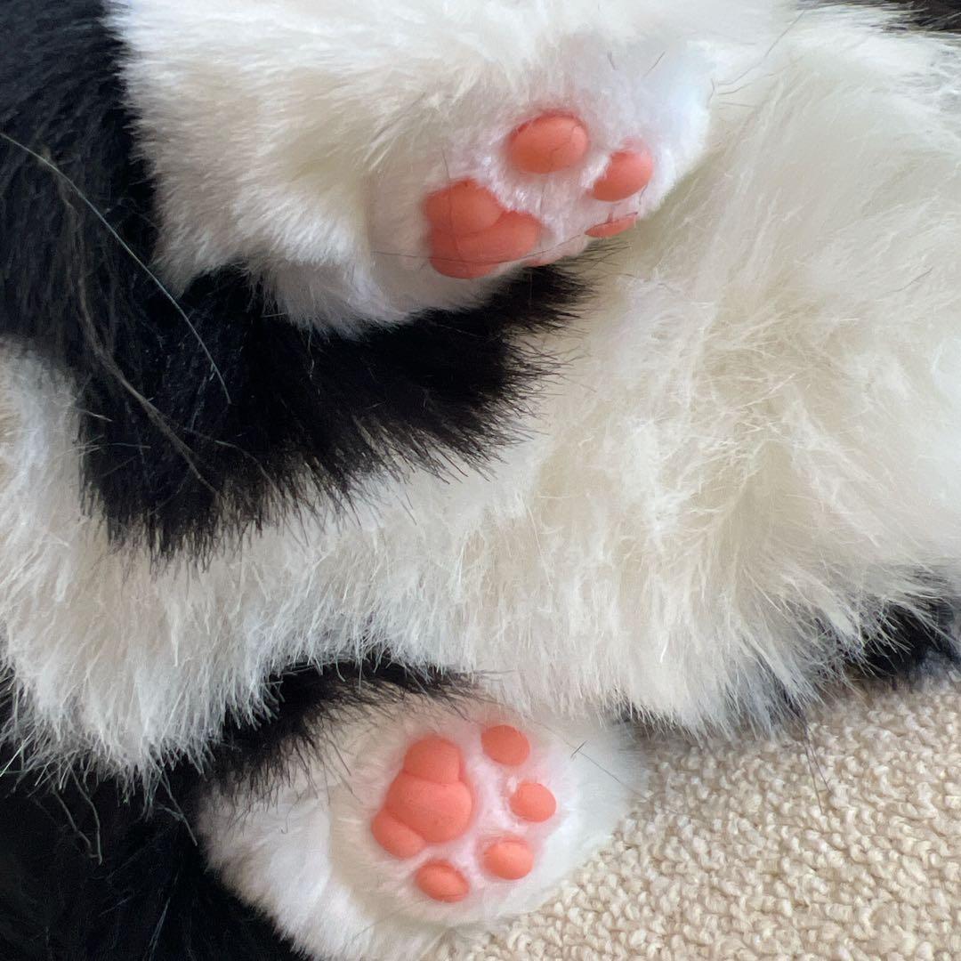 猫 ぬいぐるみ リアル ハンドメイド やさしい手触り 可愛い 癒し ネコ