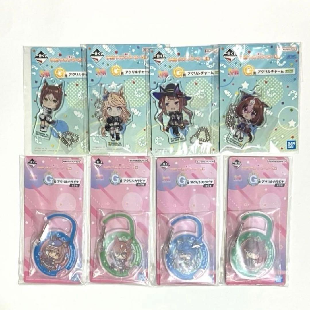 ウマ娘 くじ アクリルキーホルダー コロッタ 缶バッジ まとめ売り 42点セット