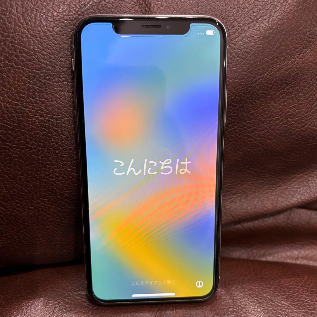 な*助様 Apple iPhone X シルバー 5.8インチ 本体