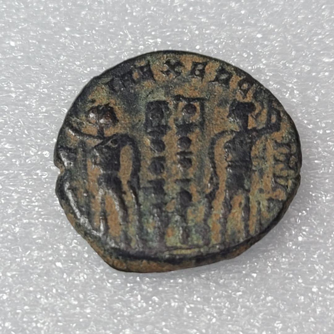 4364. 古代ローマ帝国　コンスタンティン時代　戦士の図像　