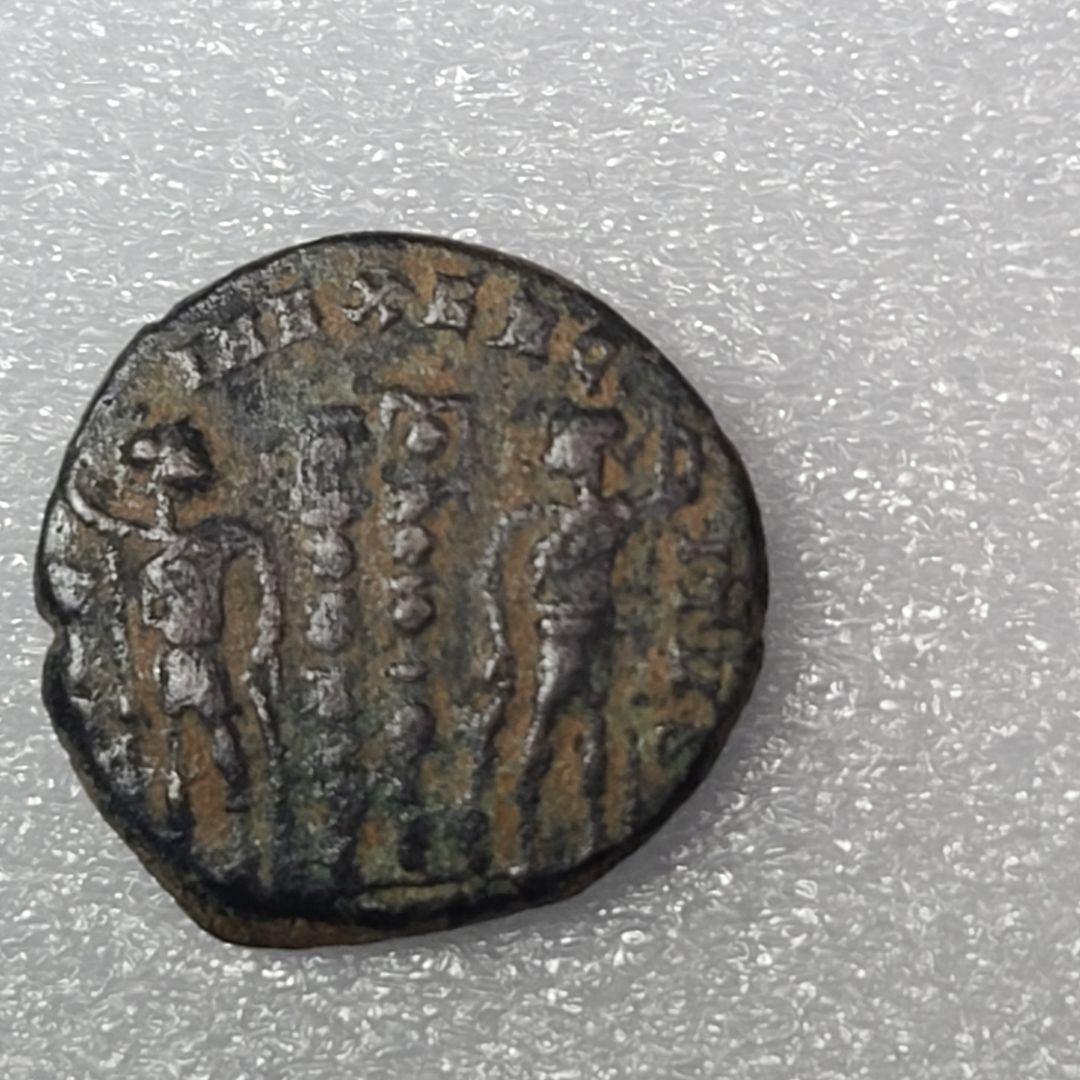 4364. 古代ローマ帝国　コンスタンティン時代　戦士の図像　
