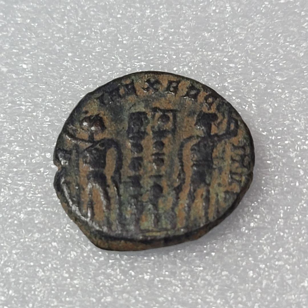 4364. 古代ローマ帝国　コンスタンティン時代　戦士の図像　