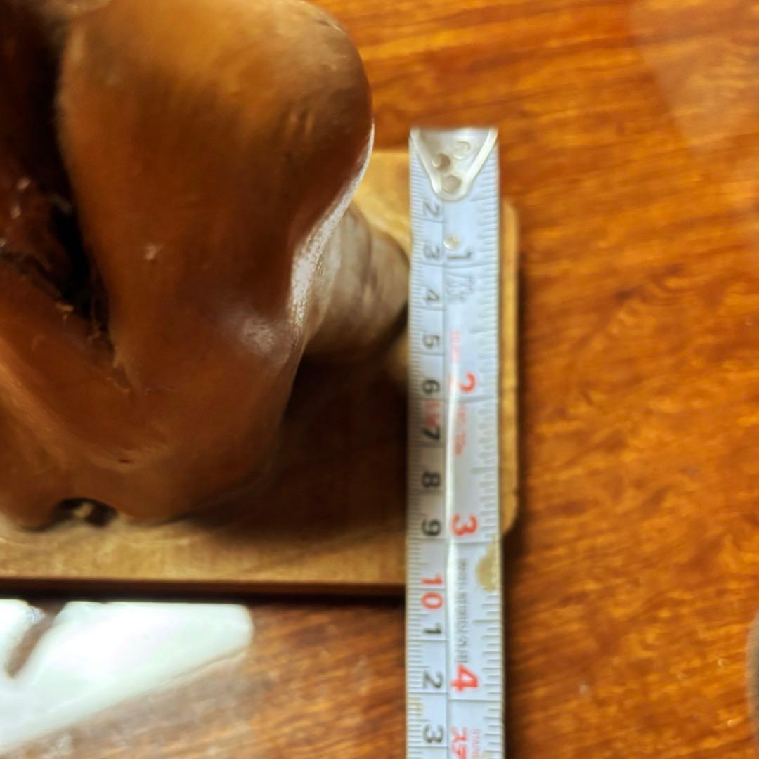 【天然木の置物】　うねり木 ＊サイズ（約）：最大幅 18cm 、高さ30cm