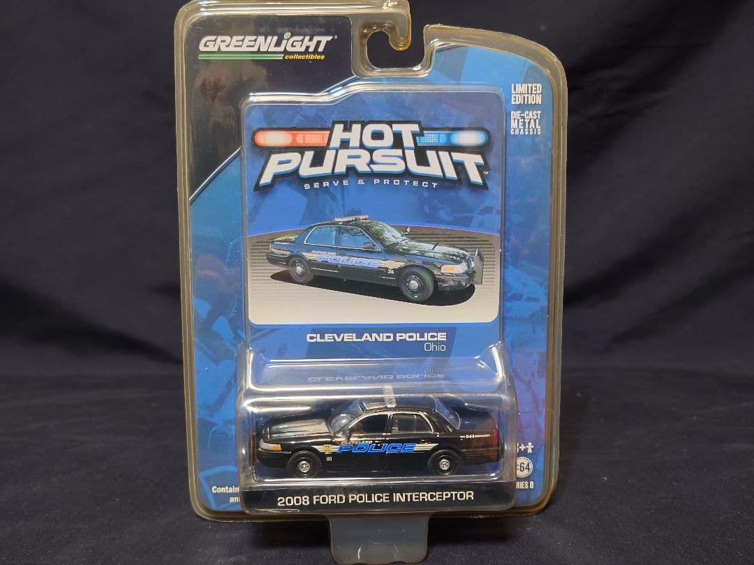 GREENLIGHTHOTPURSUITアメリカパトカーミニカー5台セット