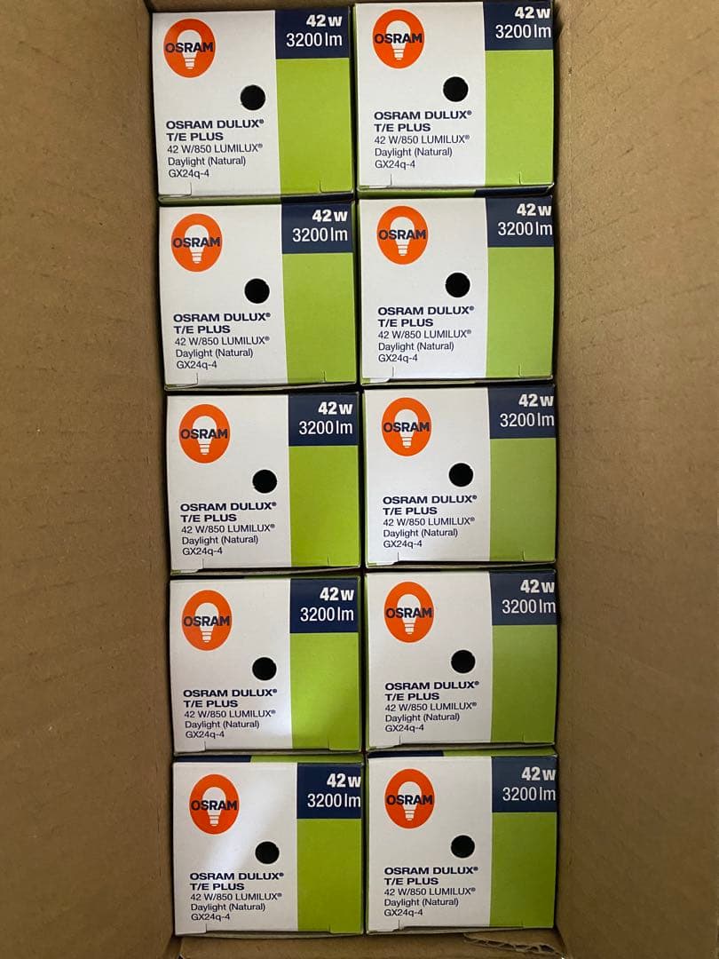 蛍光灯・電球 OSRAM DULUX T/E PLUS 42W 3200lm