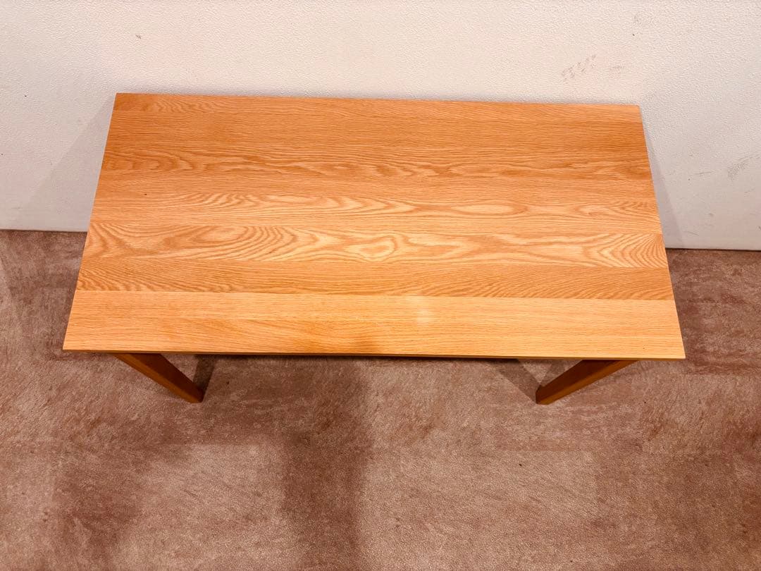 ⭐️美品⭐️廃盤希少⭐️無印良品⭐️無垢材デスク 引出付⭐️オーク材