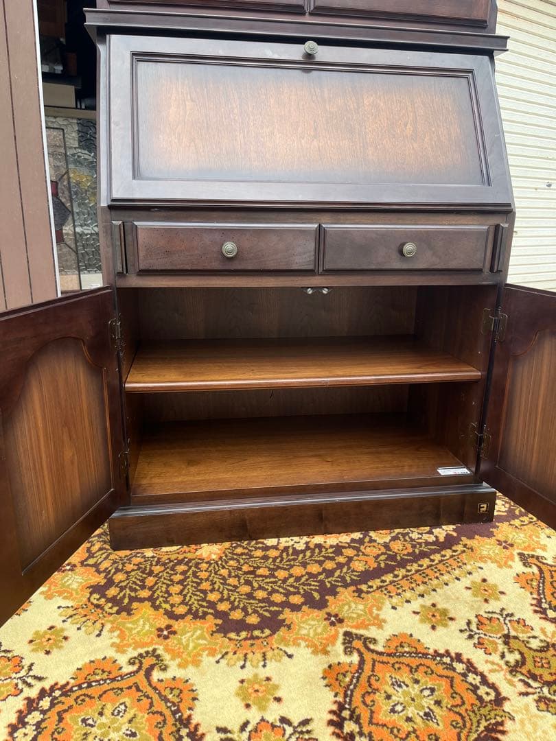 ライティングビューロー デスク アンティーク インテリア 家具 昭和レトロ