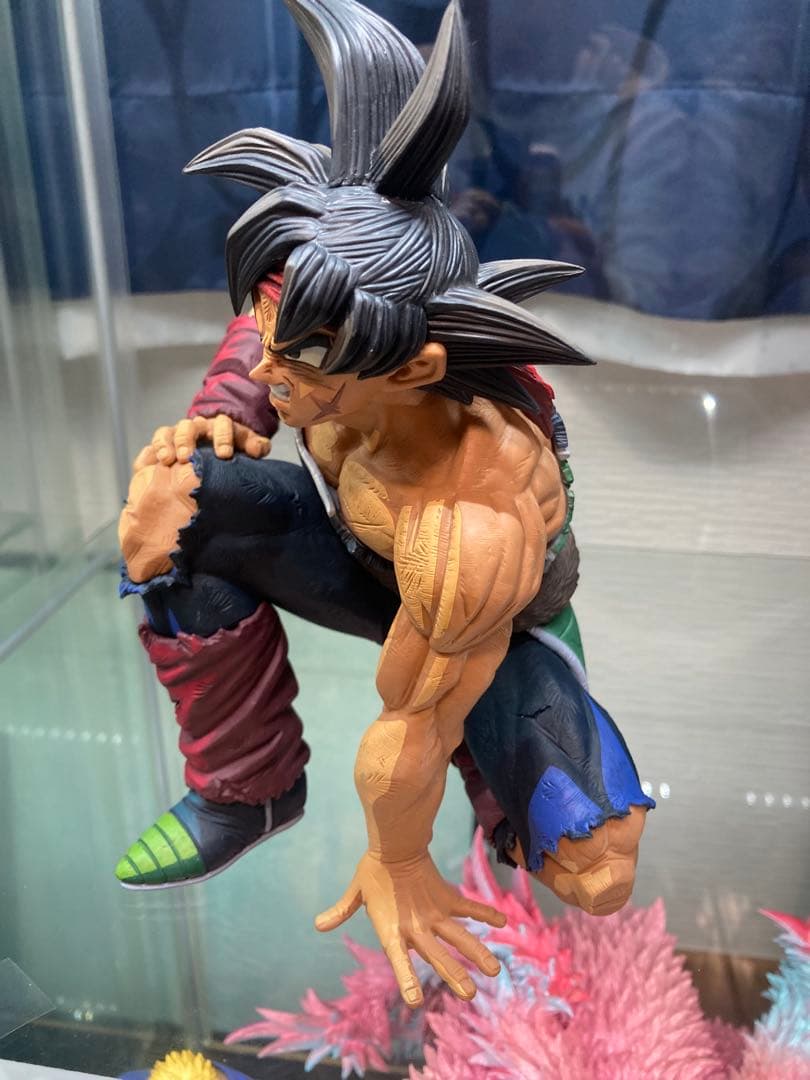 ドラゴンボール一番くじSMSP D賞　二次元彩色バーダックフィギュア