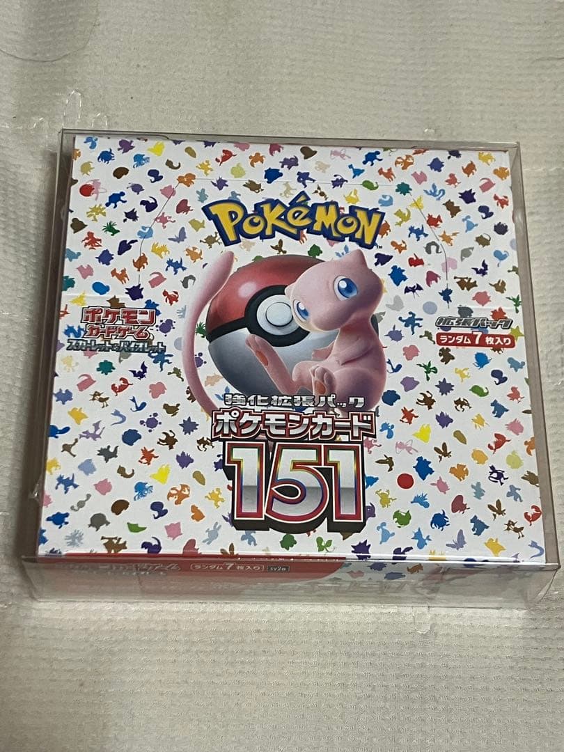 ポケモンカード　151BOX シュリンク付
