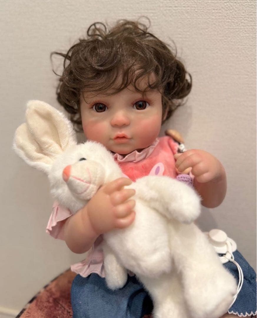 ★新品★リボーンドール フルボディー 癒し系ベビーちゃん 50cm