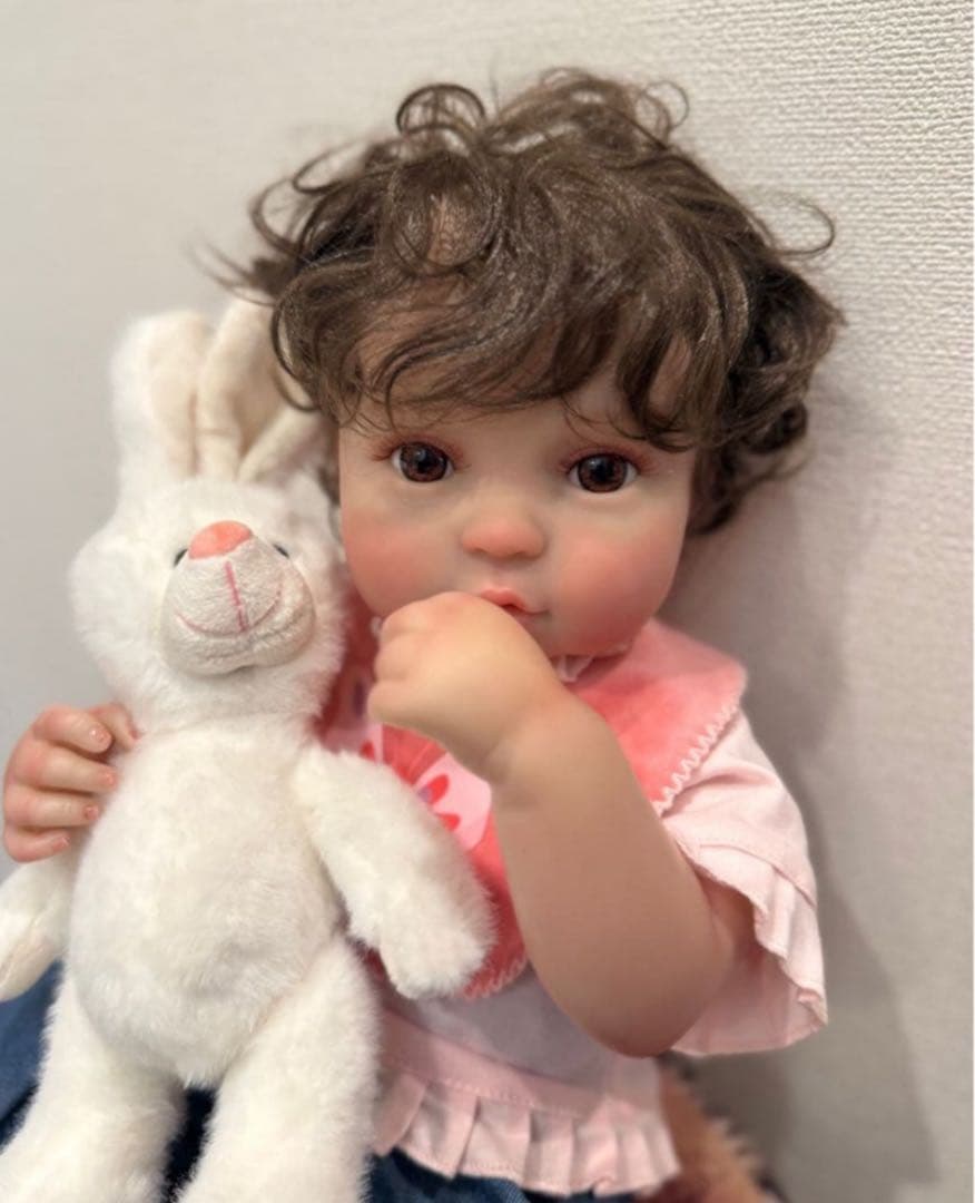 ★新品★リボーンドール フルボディー 癒し系ベビーちゃん 50cm