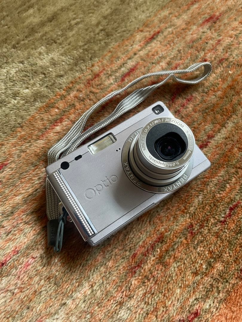 PENTAX Optio S5i シルバー 動作確認済み