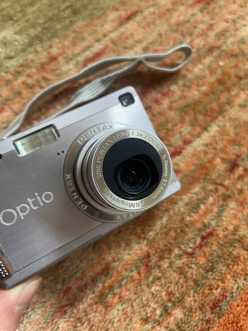 PENTAX Optio S5i シルバー 動作確認済み