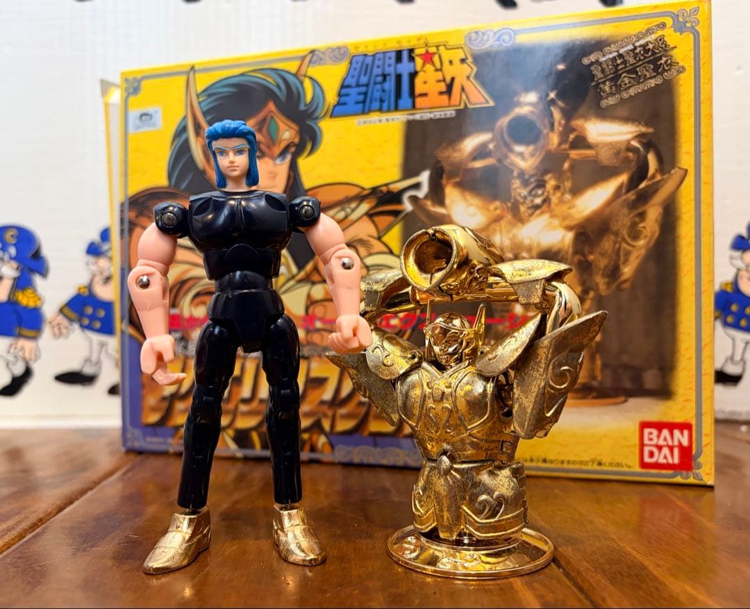 87'BANDAI聖闘士星矢 聖闘士聖衣大系 水瓶座のアクエリアスクロス カミュ