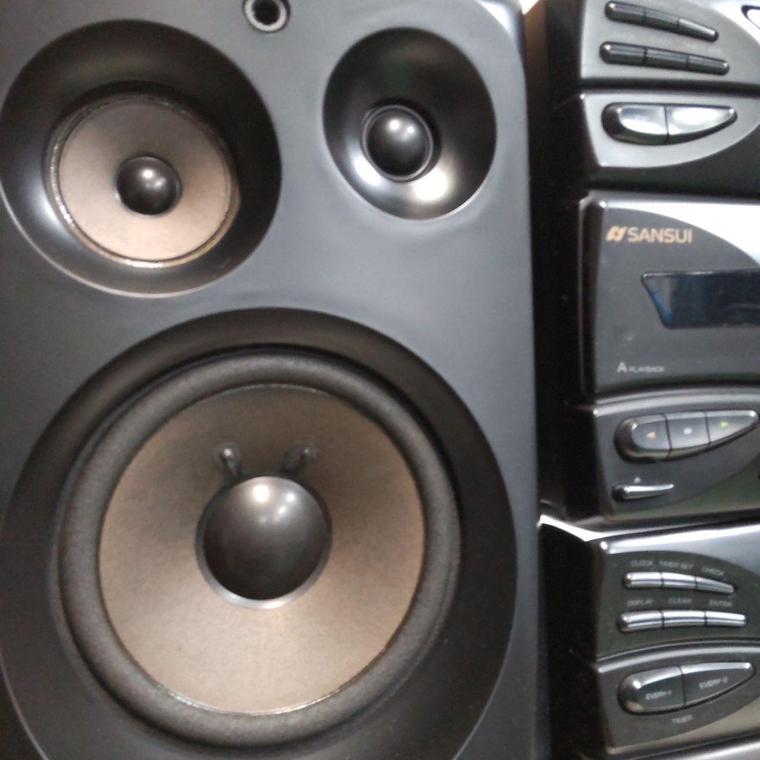 リペア済 ワイドFM/AM/AUX SANSUI TA-MS7 ミニコンポ