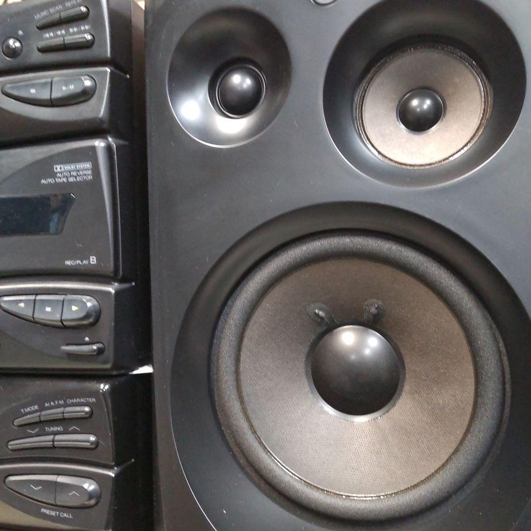 リペア済 ワイドFM/AM/AUX SANSUI TA-MS7 ミニコンポ