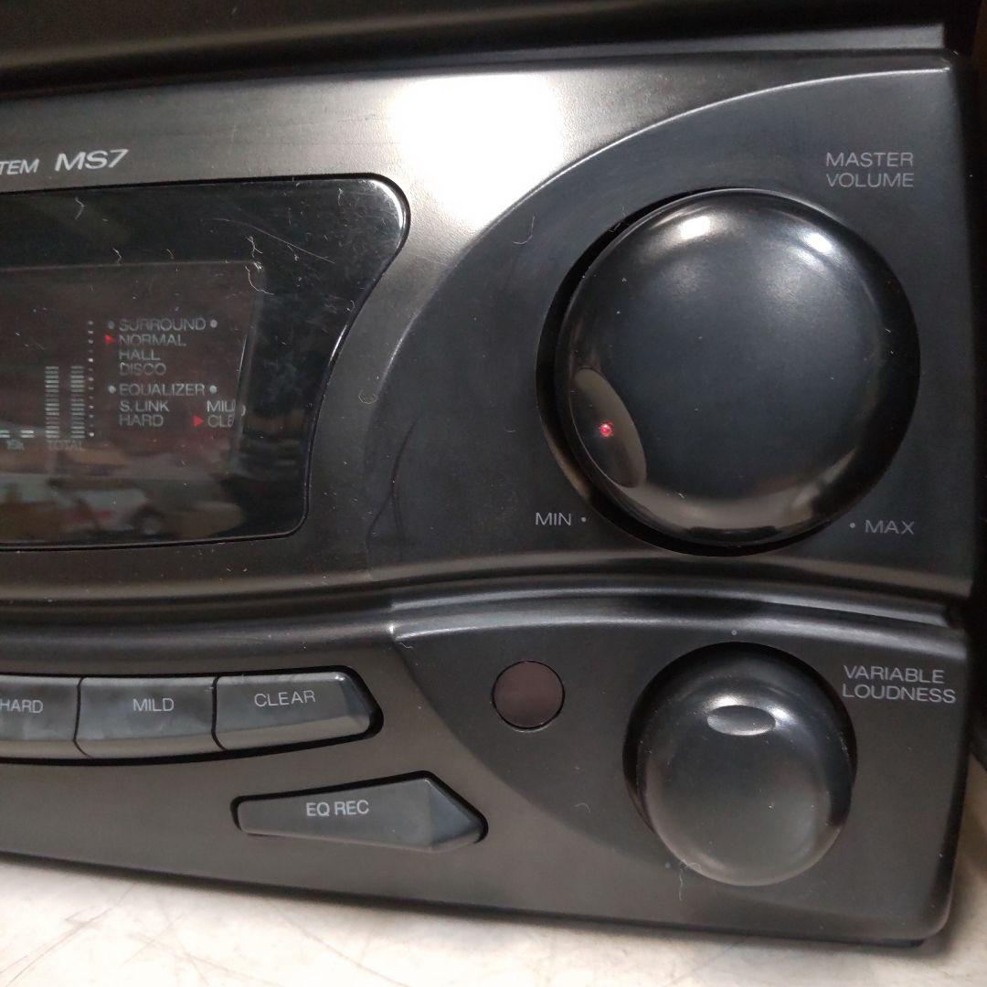 リペア済 ワイドFM/AM/AUX SANSUI TA-MS7 ミニコンポ