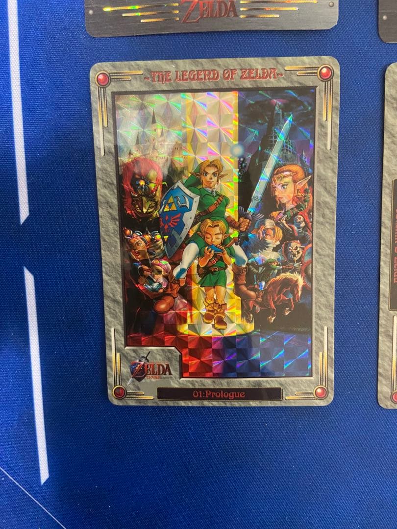 ゼルダの伝説 時のオカリナ カードコンプリート全42種　シール