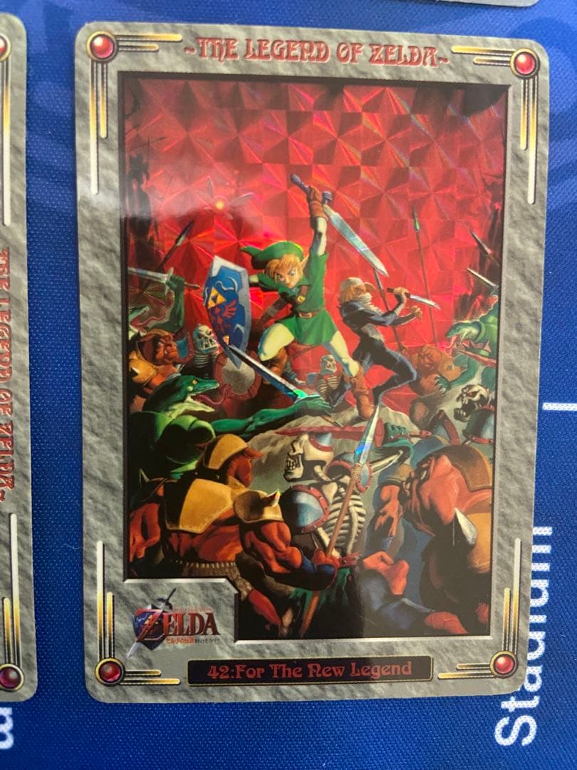 ゼルダの伝説 時のオカリナ カードコンプリート全42種　シール