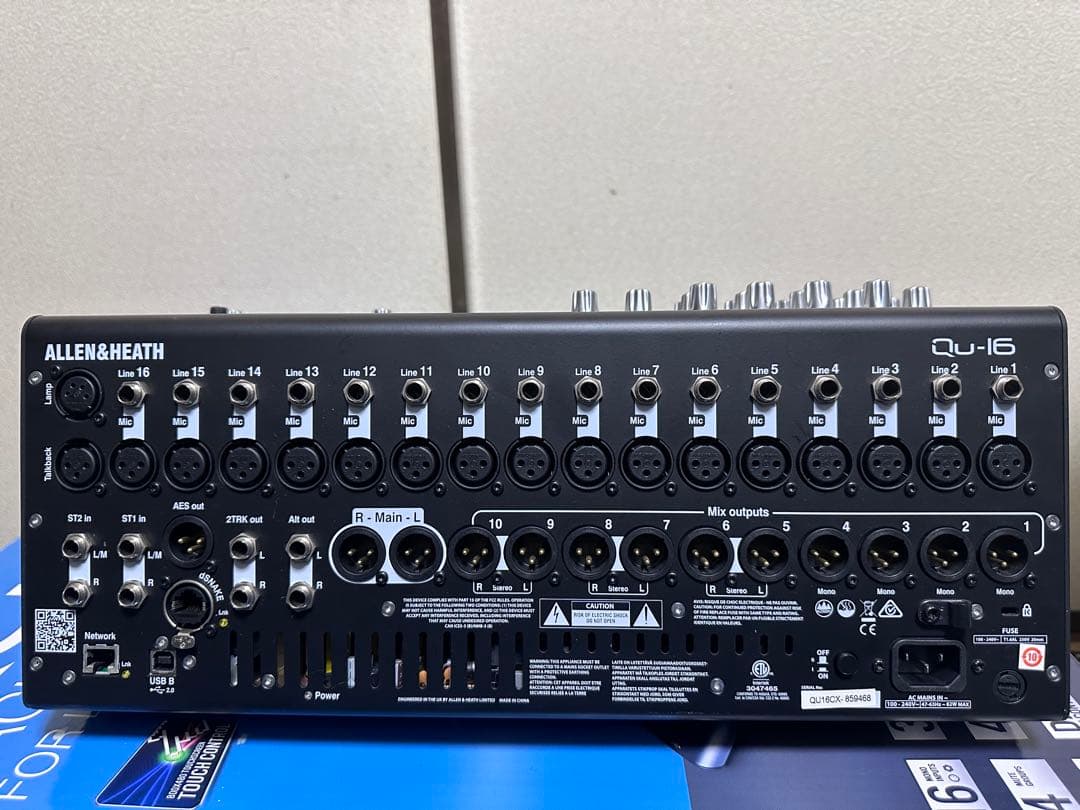 ALLEN&HEATH QU-16 デジタルミキサー アレンアンドヒース