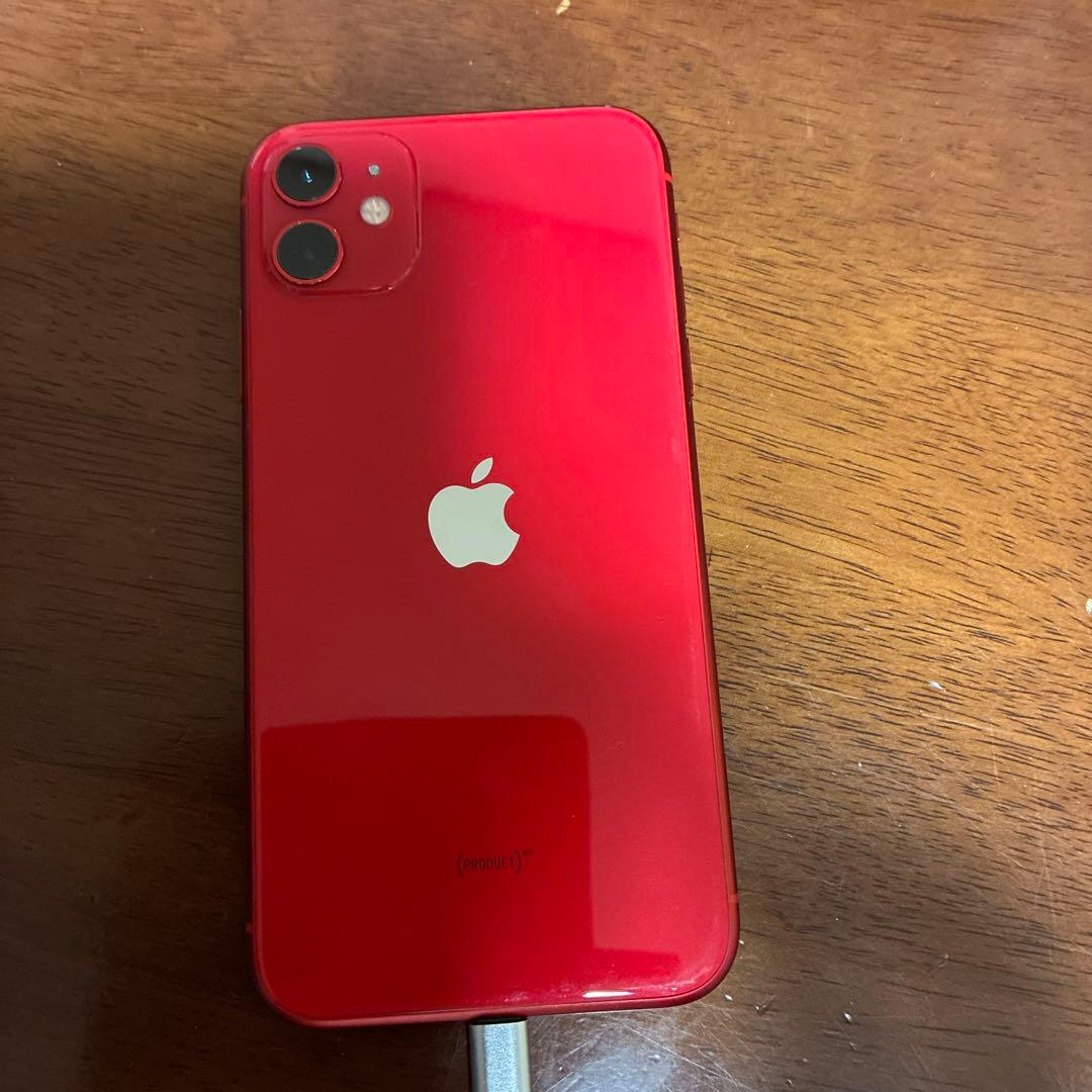 iPhone 11 (RED) 本体　64G
