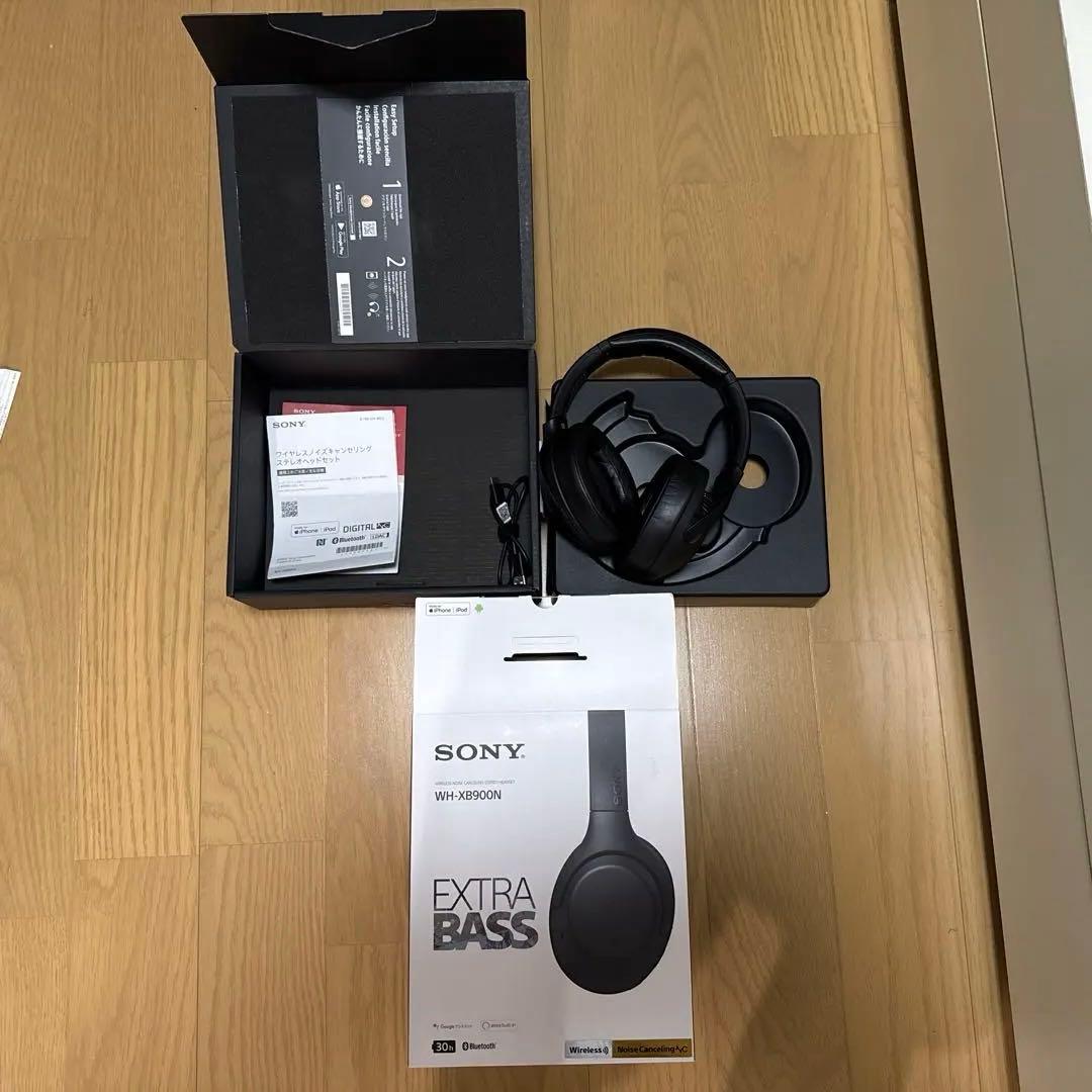 Sony WH-XB900N ワイヤレスヘッドセット
