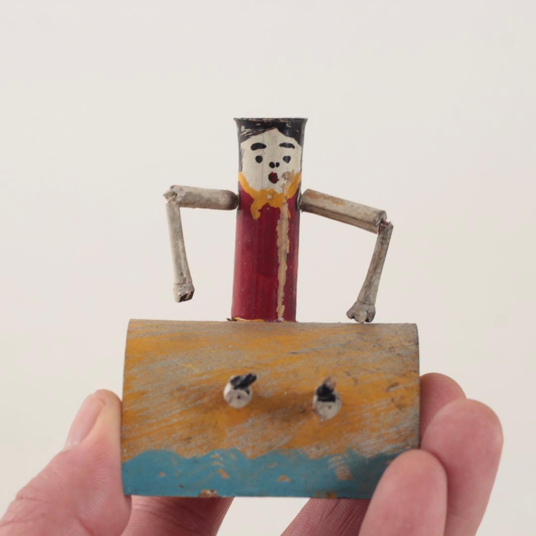 竹と木でできた 奇妙な 郷土玩具 昭和レトロ 当時モノ 古道具 アンティーク